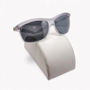 Laura Biagiotti Italian Made Light Gray Lavender Sunglasses 1990s